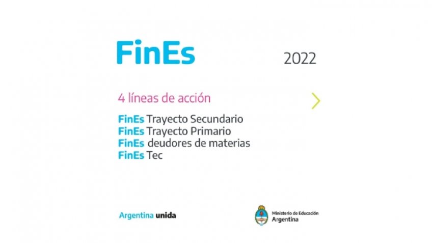 Plan FinEs: está abierta la inscripción para terminar los estudios